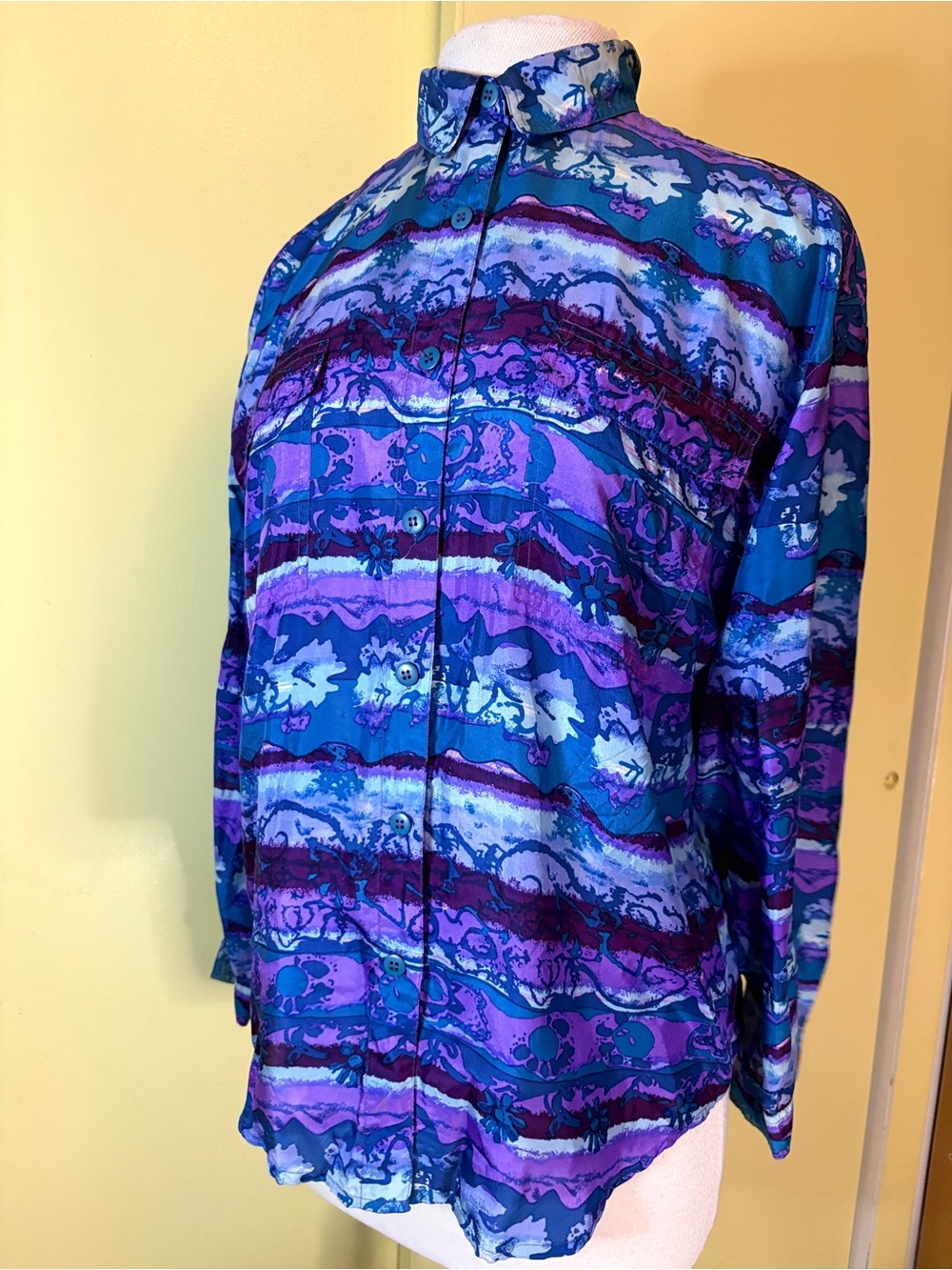 Carole Little Silk Sport Petite . Vintage